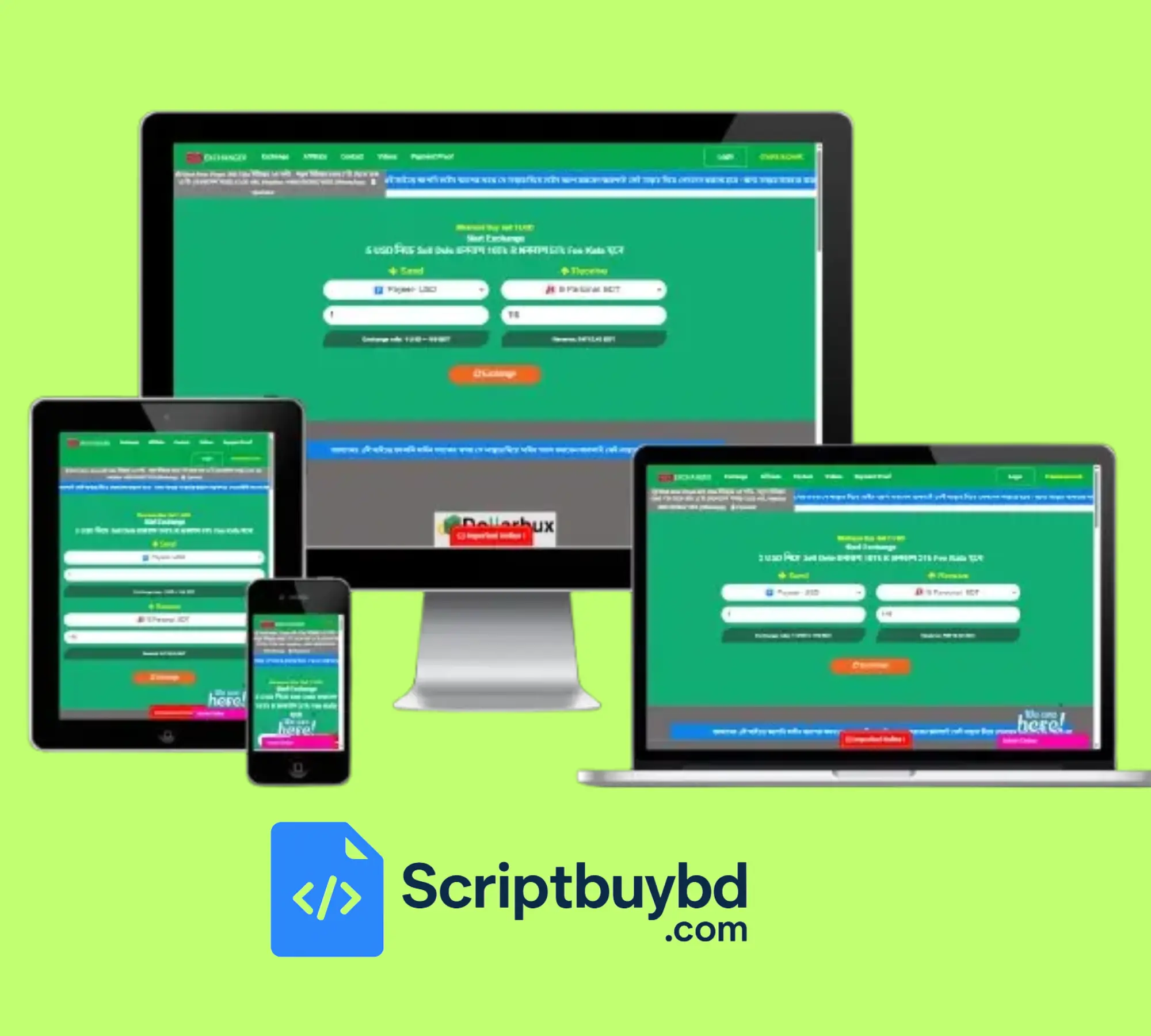 Dollar Buy sell PHP Script