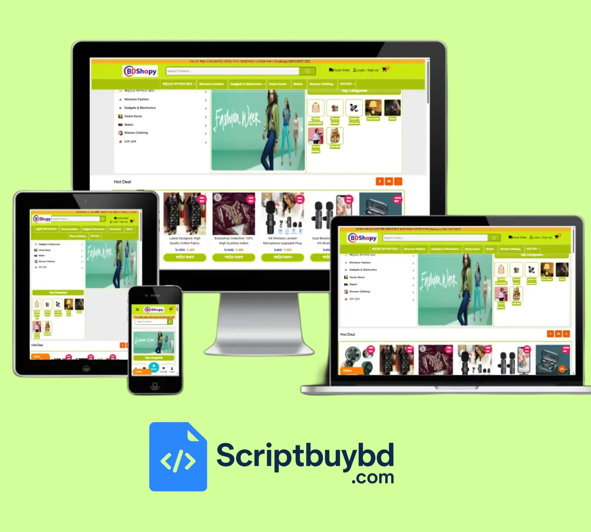 Laravel E-commerce PHP Script buy