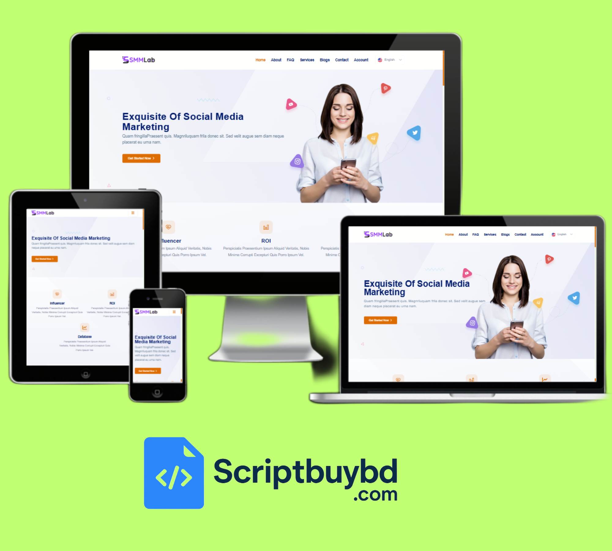 SMMLab Social Media Marketing SMM Platform