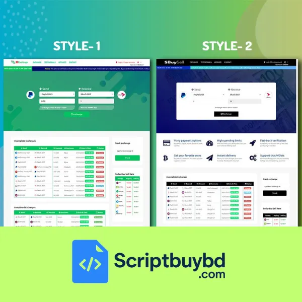 Bitexchanger v2 0 PHP Script